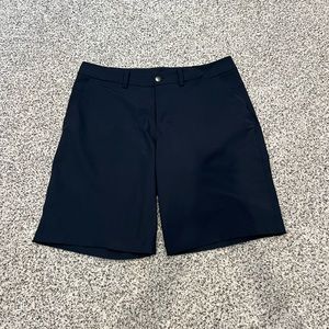 Mens Lululemon commission shorts, size 34 navy